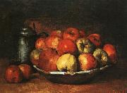 Gustave Courbet Still Life with Apples and Pomegranates china oil painting artist